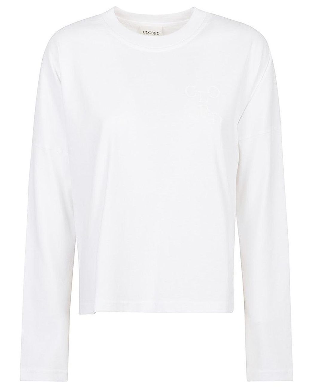 Closed White Crewneck Pullover