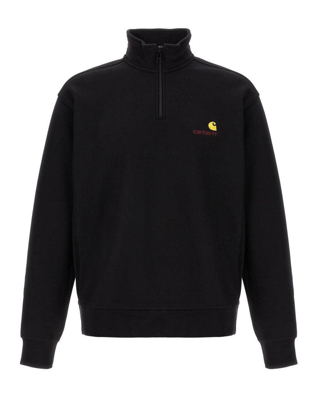 Carhartt Blue Mock Collar Sweatshirt for men