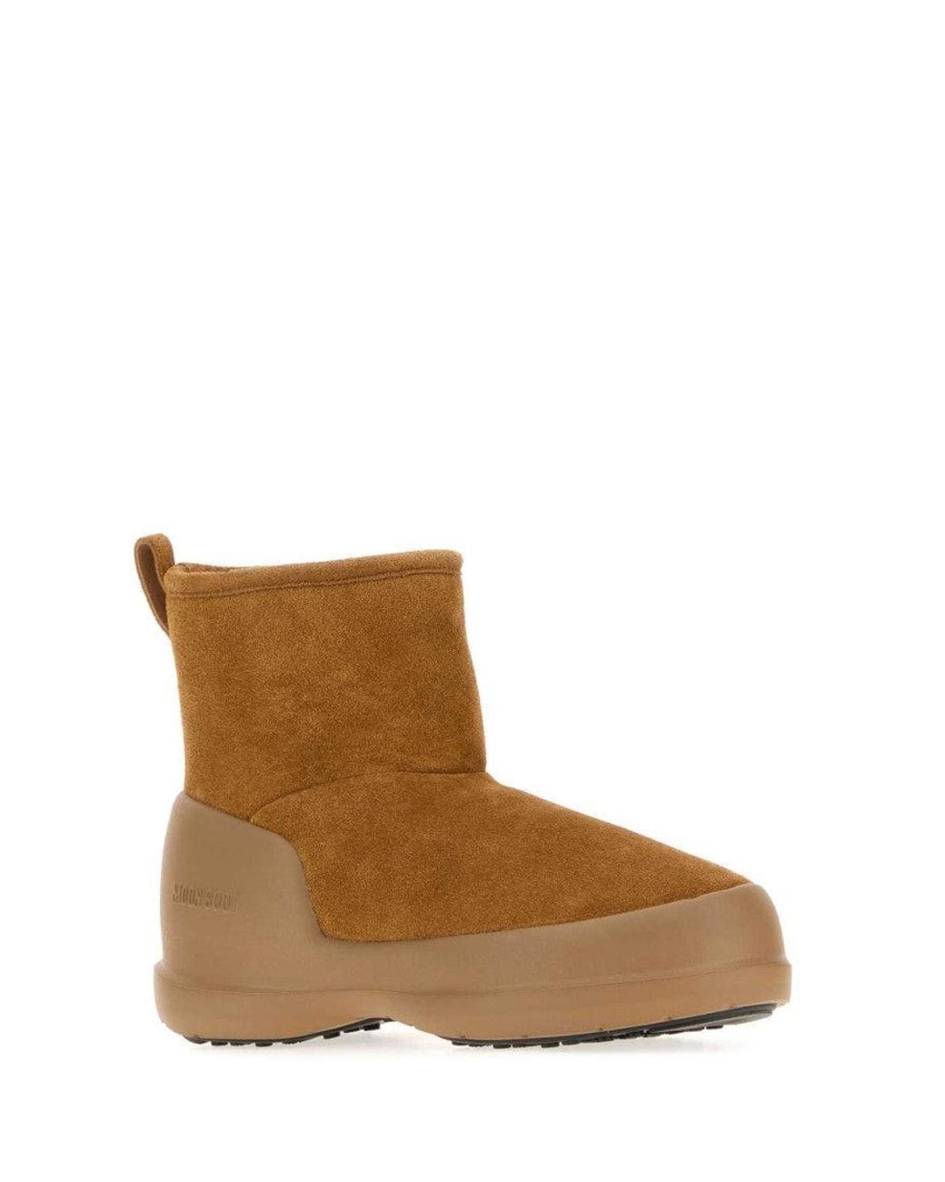 Moon Boot Brown Suede Mezzaluna Ankle Boots for men
