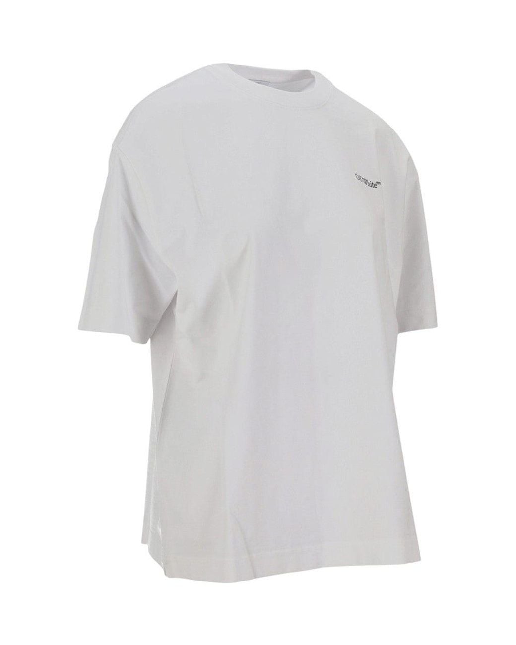 Off-White c/o Virgil Abloh White Crew Neck T-Shirt