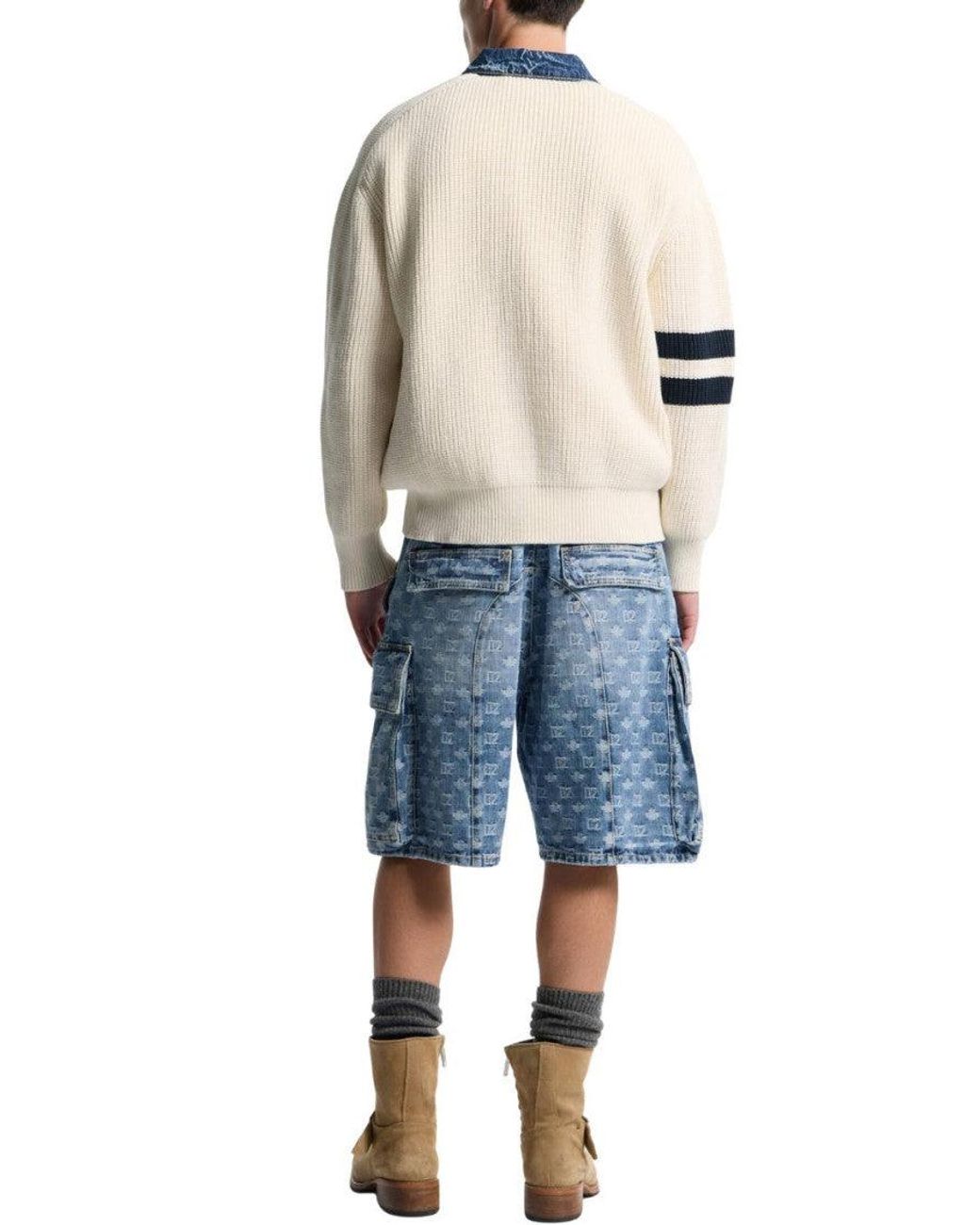 DSquared² Blue Shorts for men