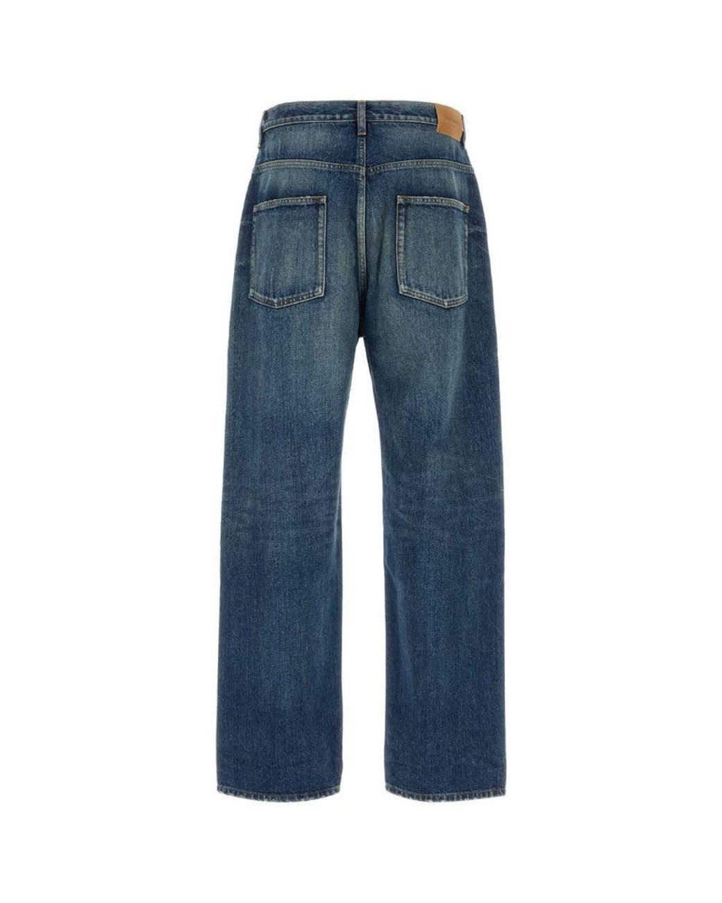 Saint Laurent Blue Classic Denim Jeans for men