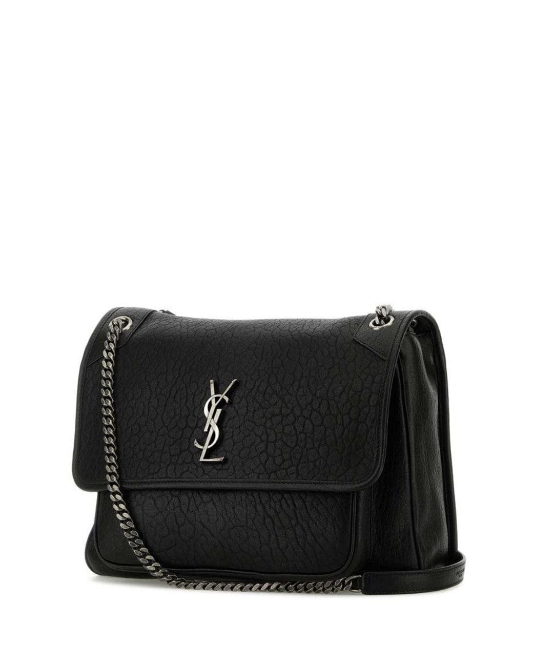 Saint Laurent Black Niki Large Shoulder Bag