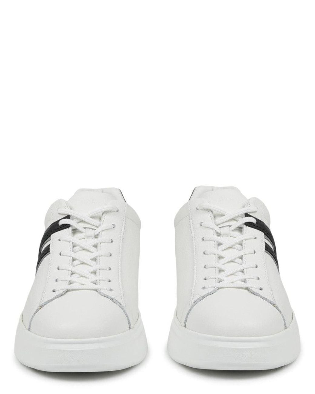 Hogan White Luxury Calfskin Sneaker H580 For for men