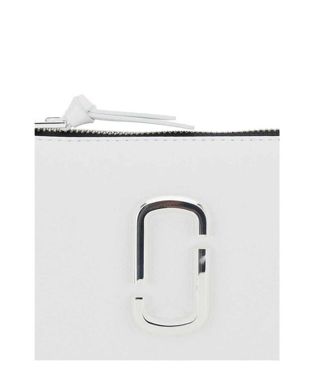 Marc Jacobs White The Snapshot Shoulder Bag