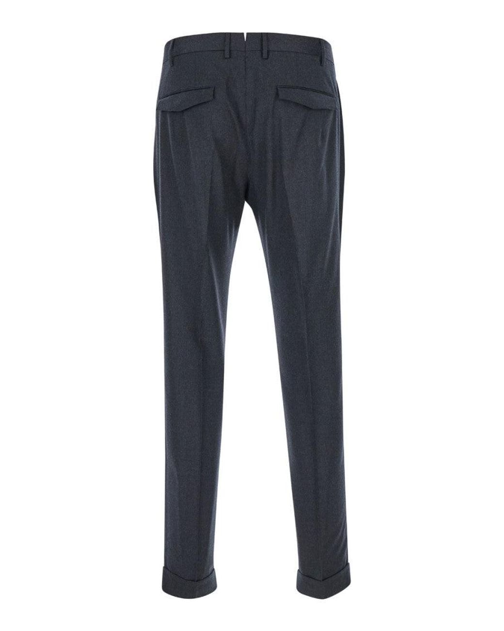 PT Torino Blue Slim Pants for men