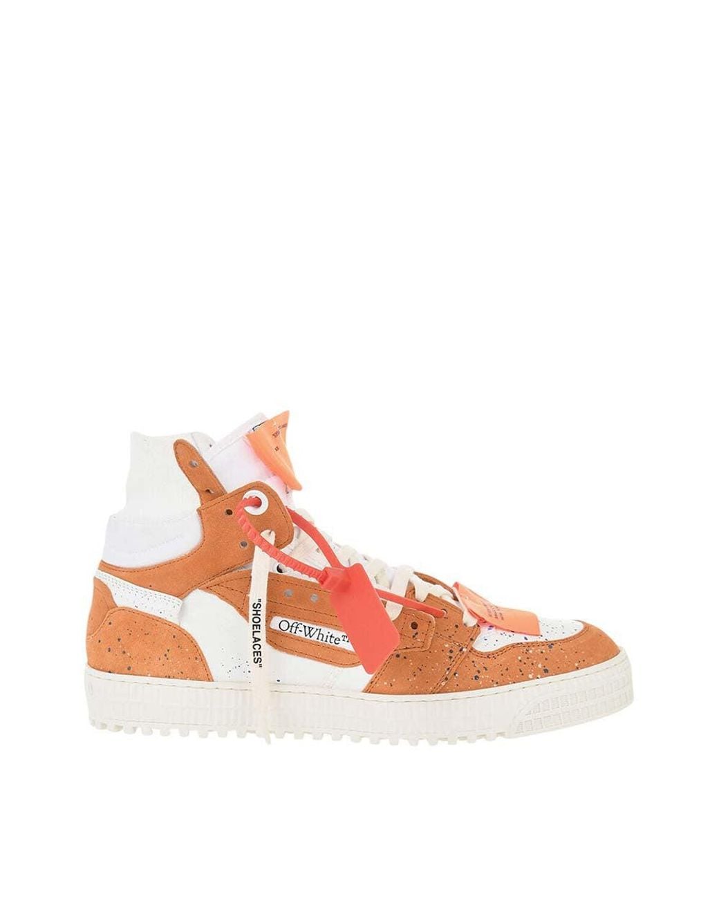 Off-White c/o Virgil Abloh Pink Painting-Effect Sneakers for men