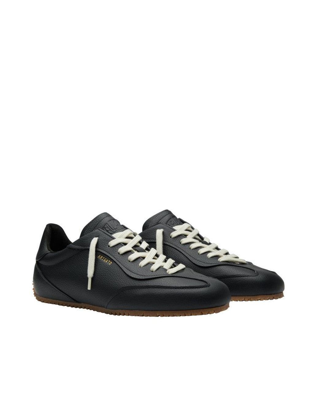 Axel Arigato Black Daze Runner Clean Leather Low-Top Sneakers for men