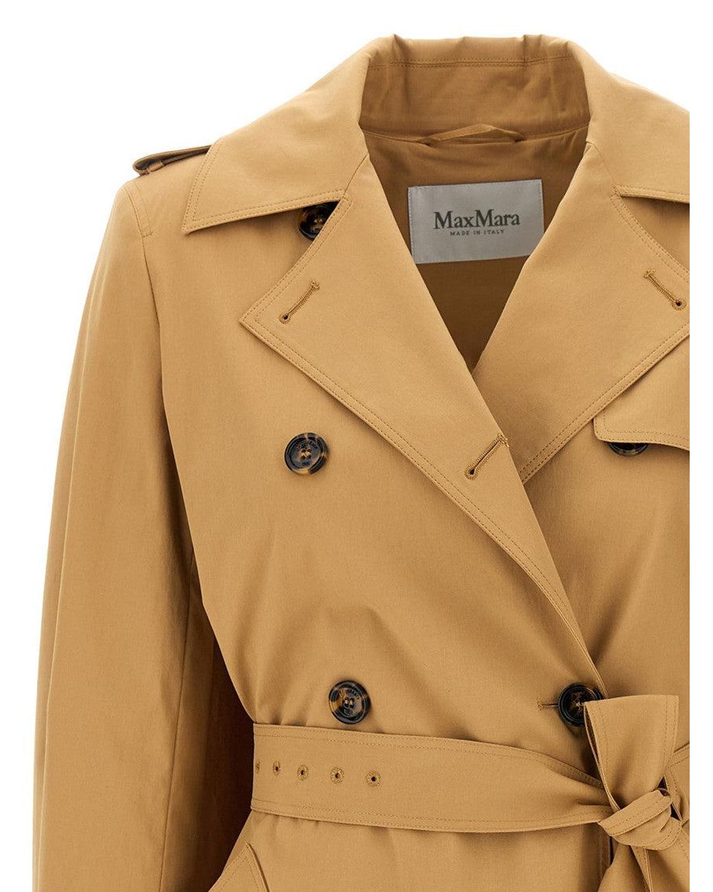 Max Mara Natural 'Landa' Raincoat