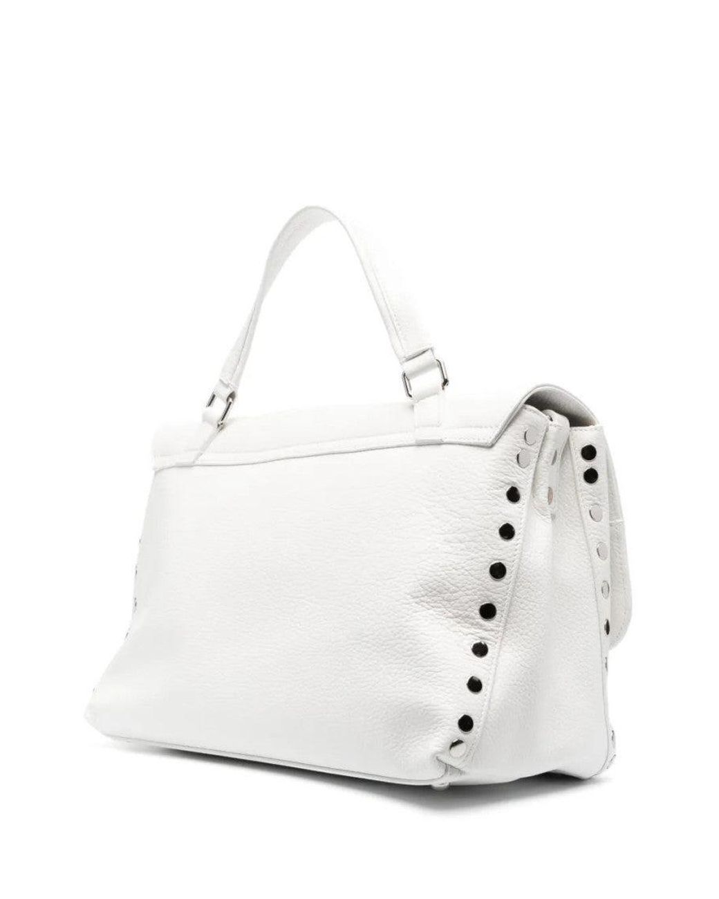 Zanellato White Postina Satchel