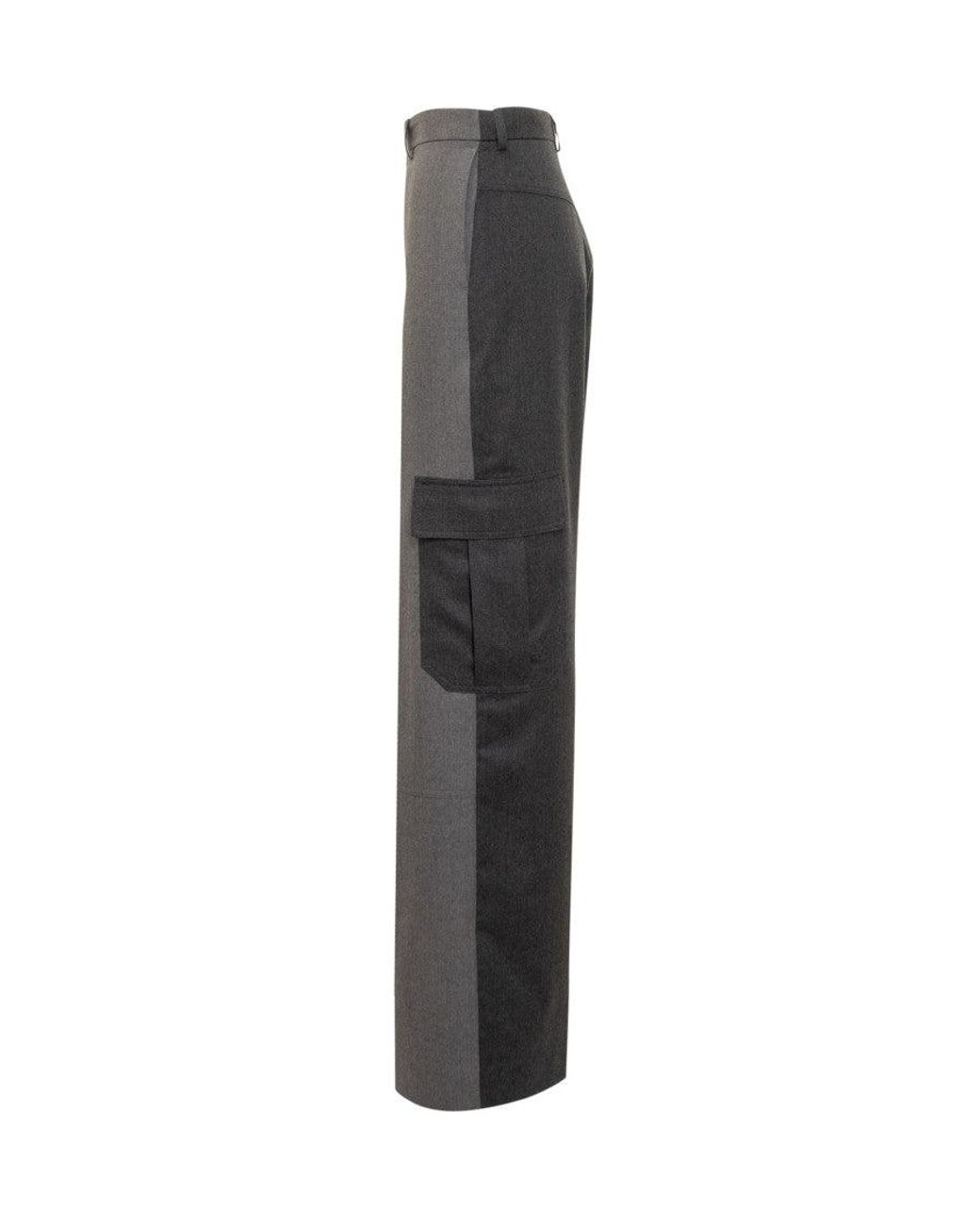 Stella McCartney Gray Paintntaloni Mini Trousers