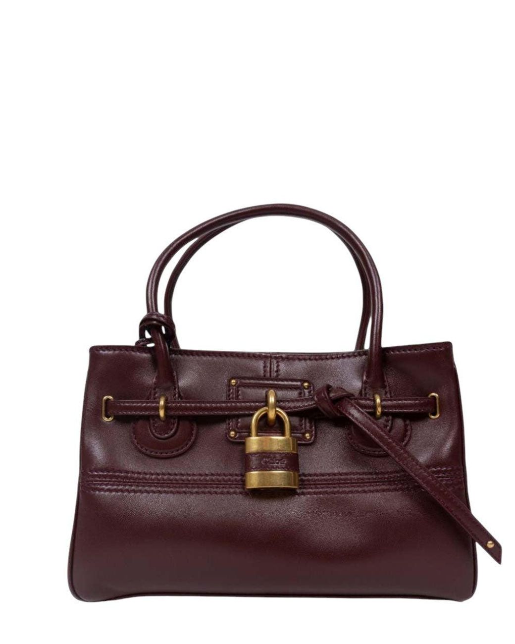 Chloé Purple Paddington Small Satchel