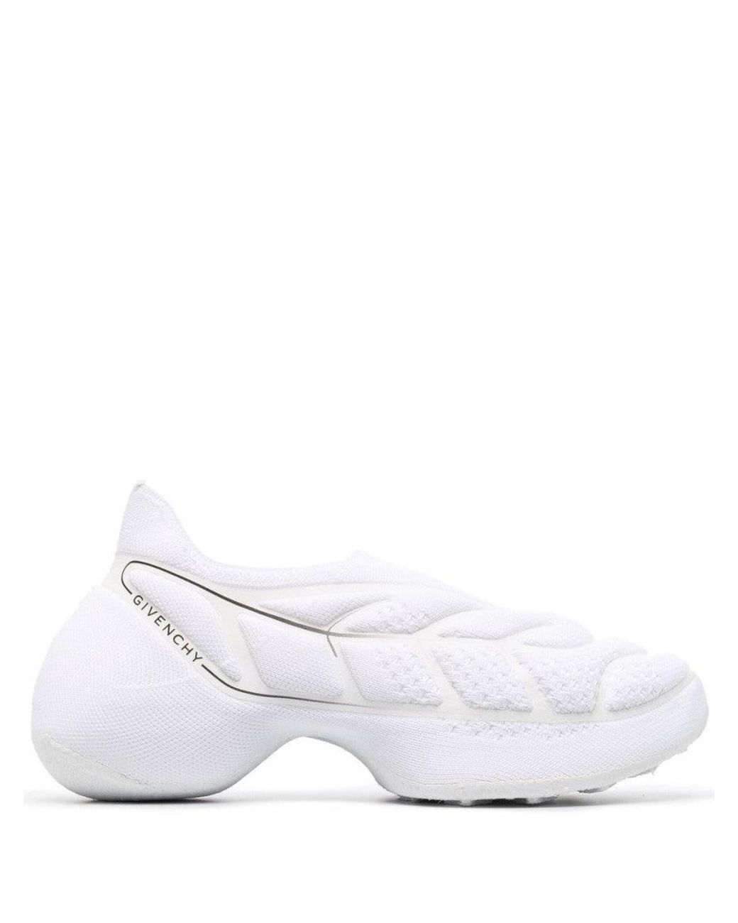 Givenchy White Tk Slipon Sneakers
