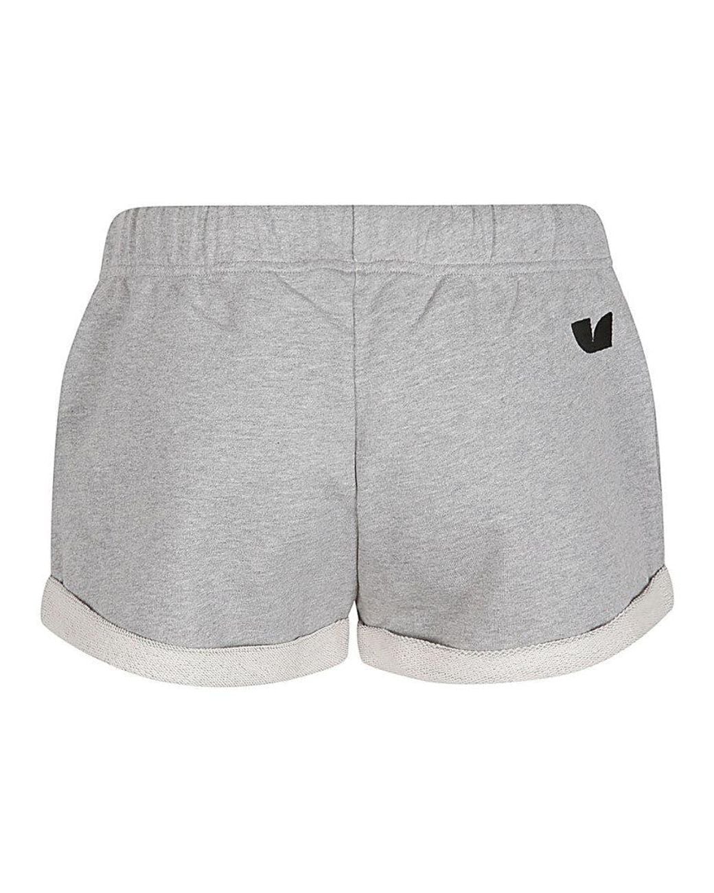 IRO Gray Emmy Organic Cotton Shorts