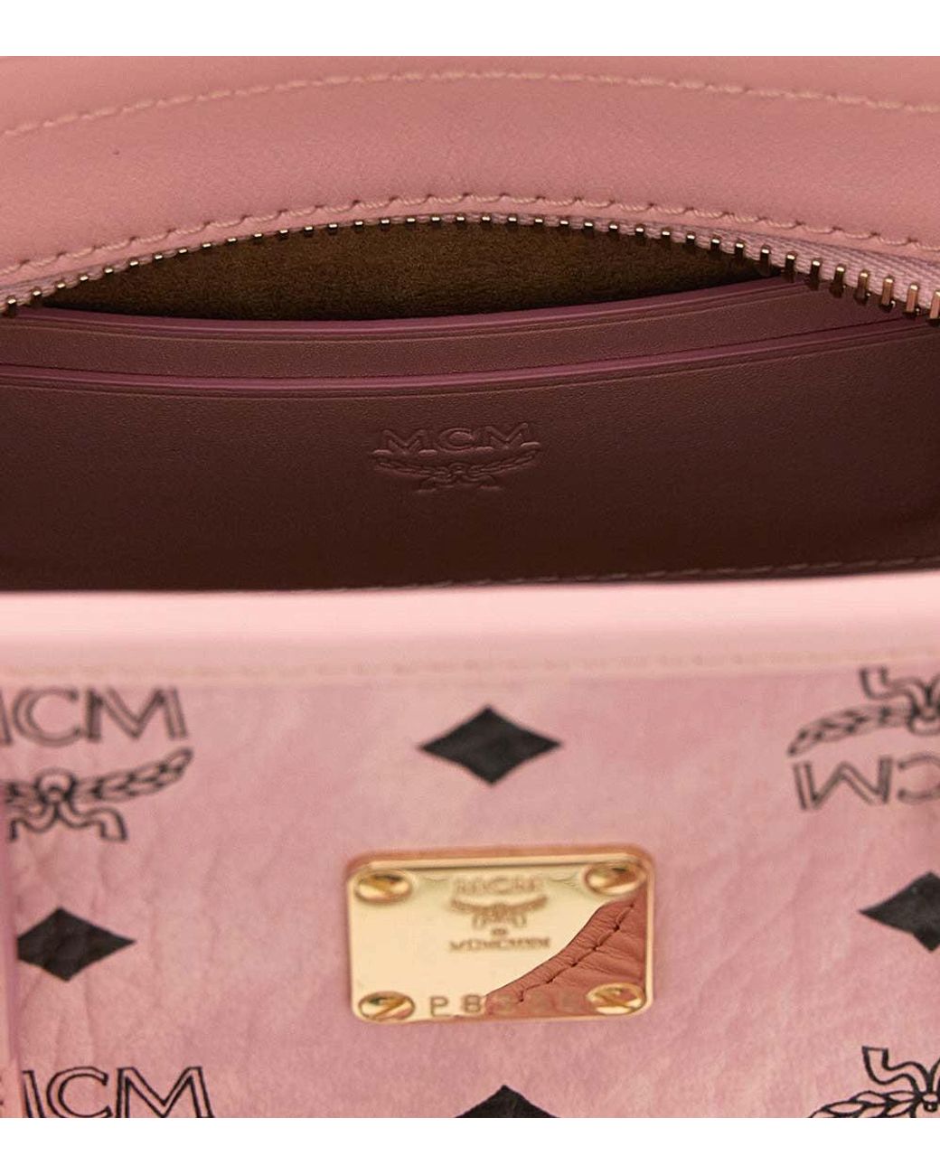 MCM Pink Toni X-Mini Tote