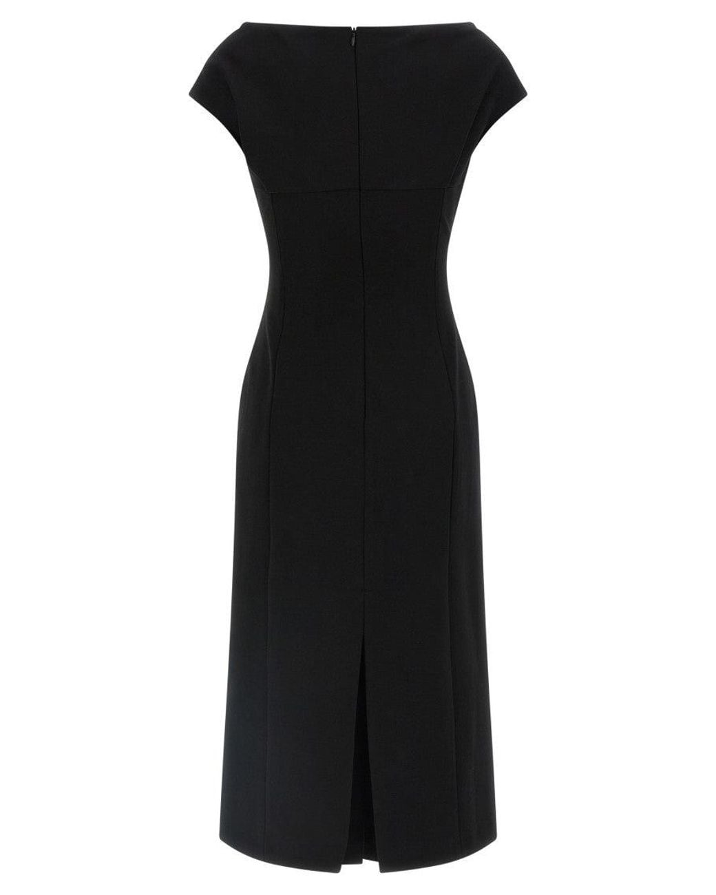 Ermanno Scervino Black Crossover Dress