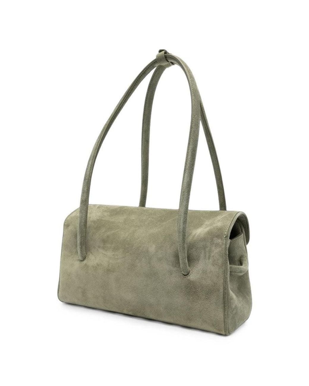 Jacquemus Green Khaki Turismo Large Shoulder Bag