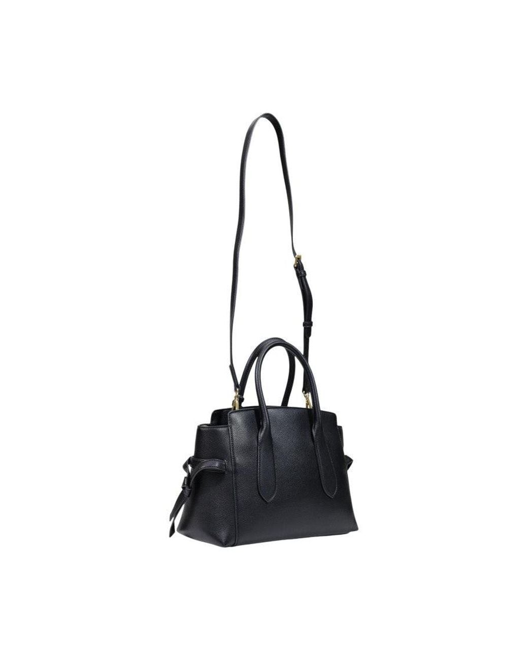 Love Moschino Black Logo Large Satchel