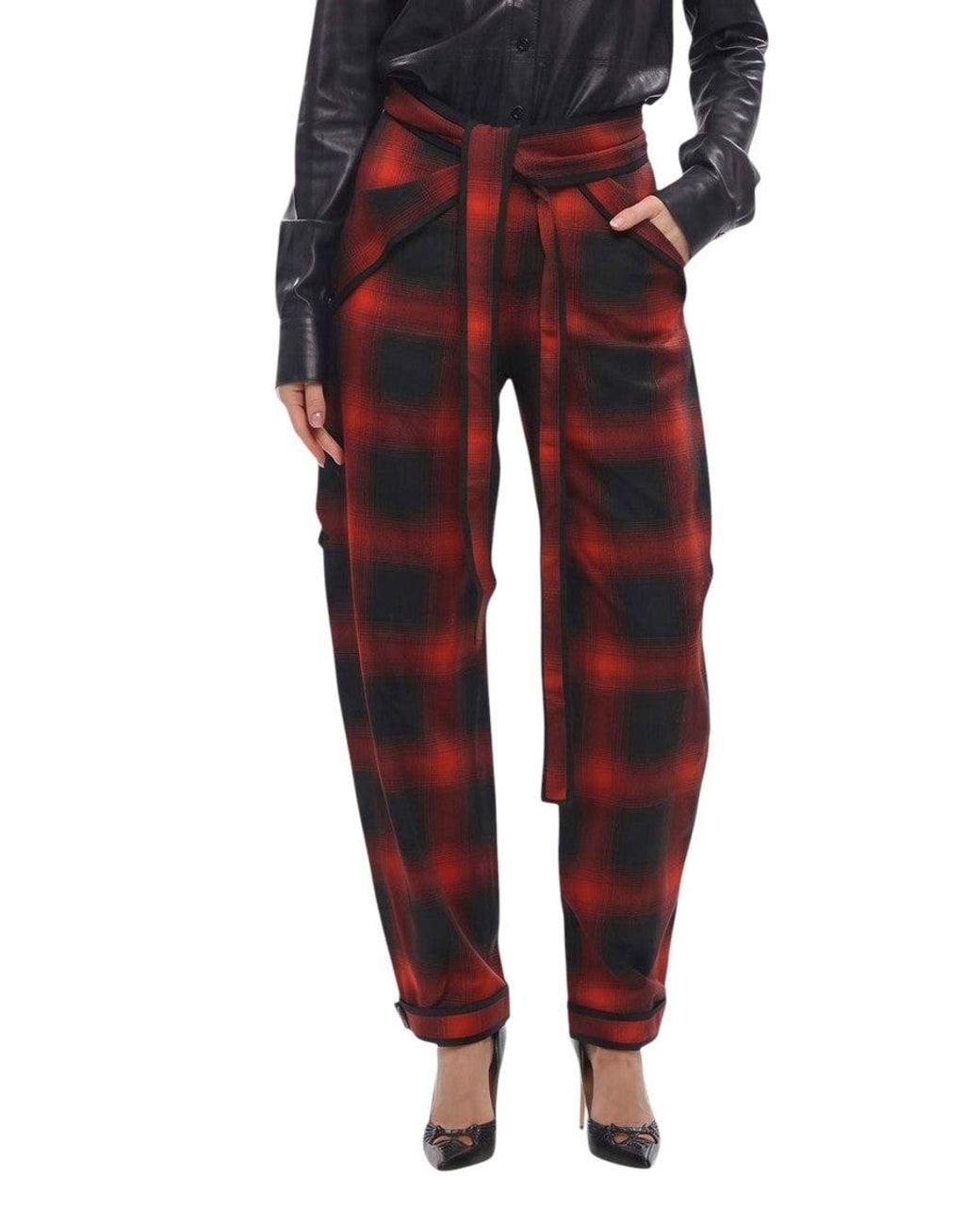 Stella McCartney Tapered Flat Front Pants