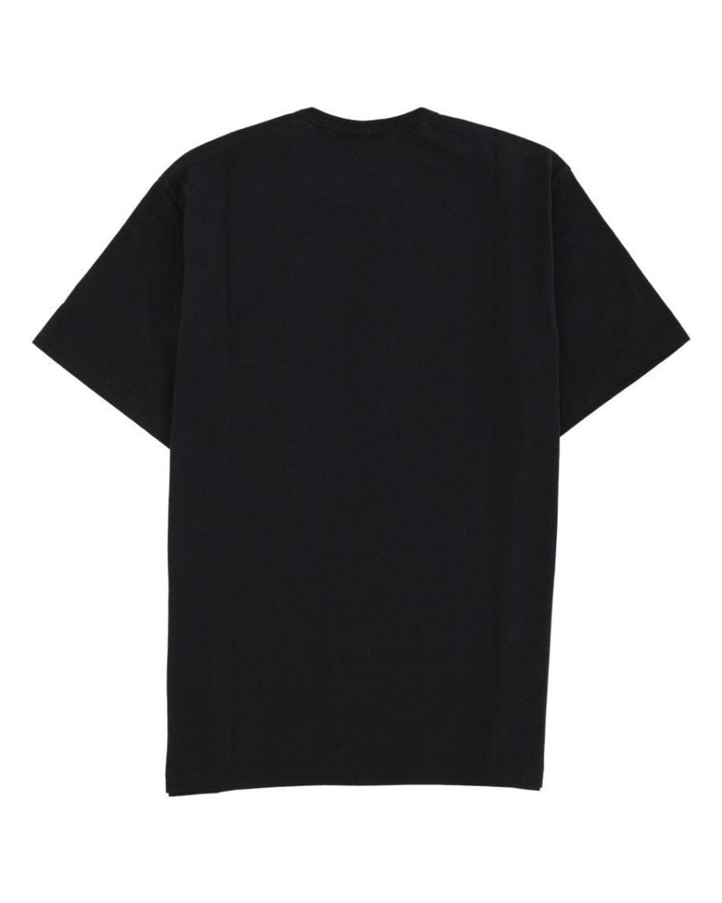 sunflower Black Logo Crew Neck T-Shirt for men