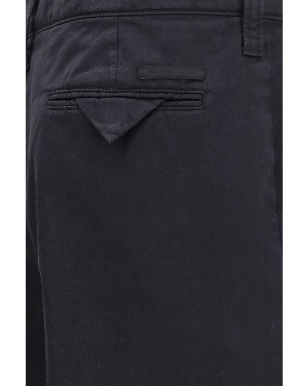 Prada Blue Dark Tailored Pants for men