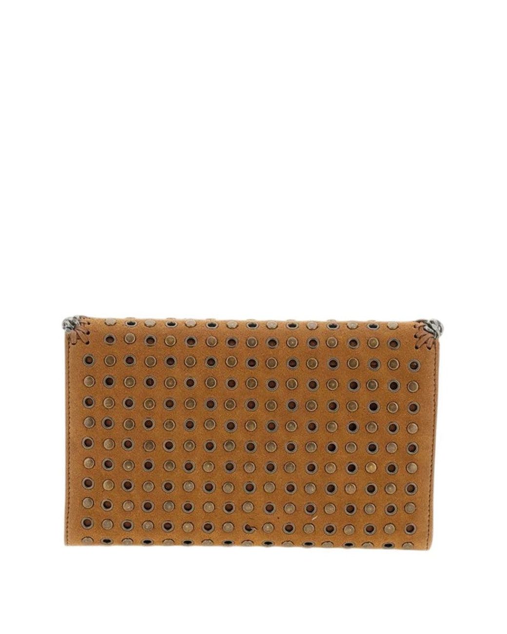 Stella McCartney Brown Falabella Small Crossbody Bag