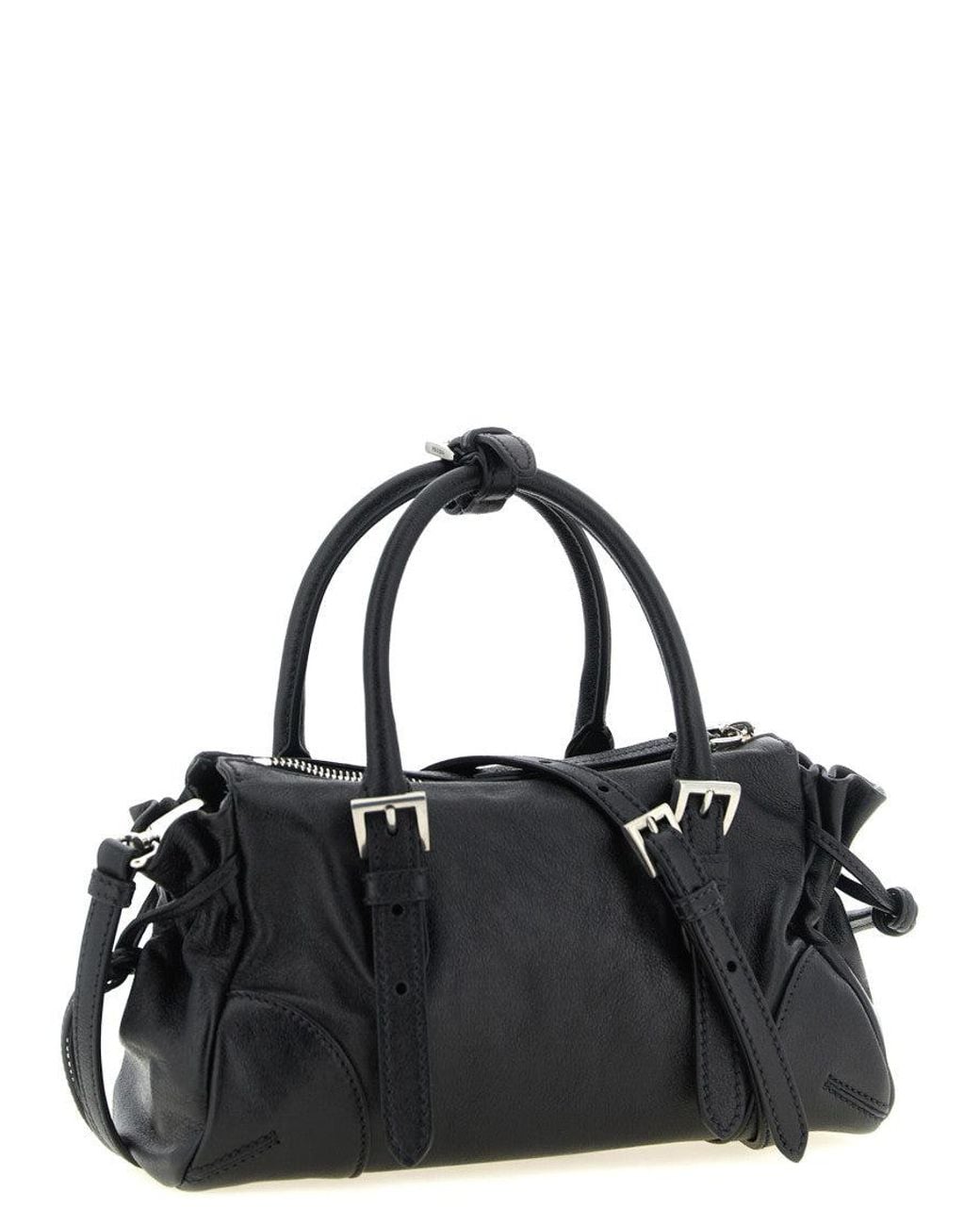 Prada Black Bonnie Small Satchel