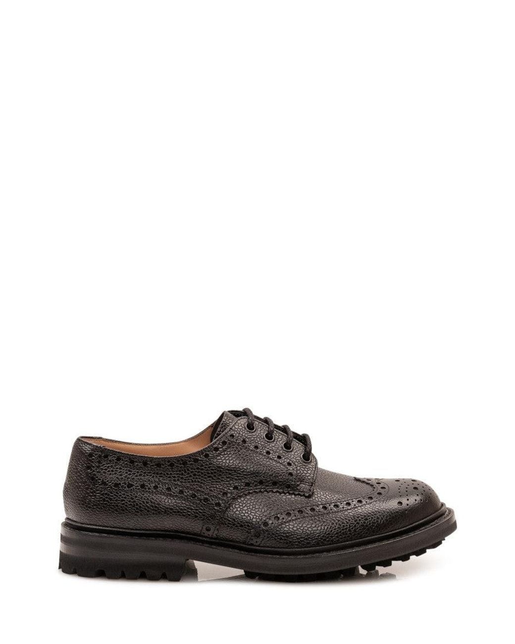 Church's Brown Leather Dress Shoes for men