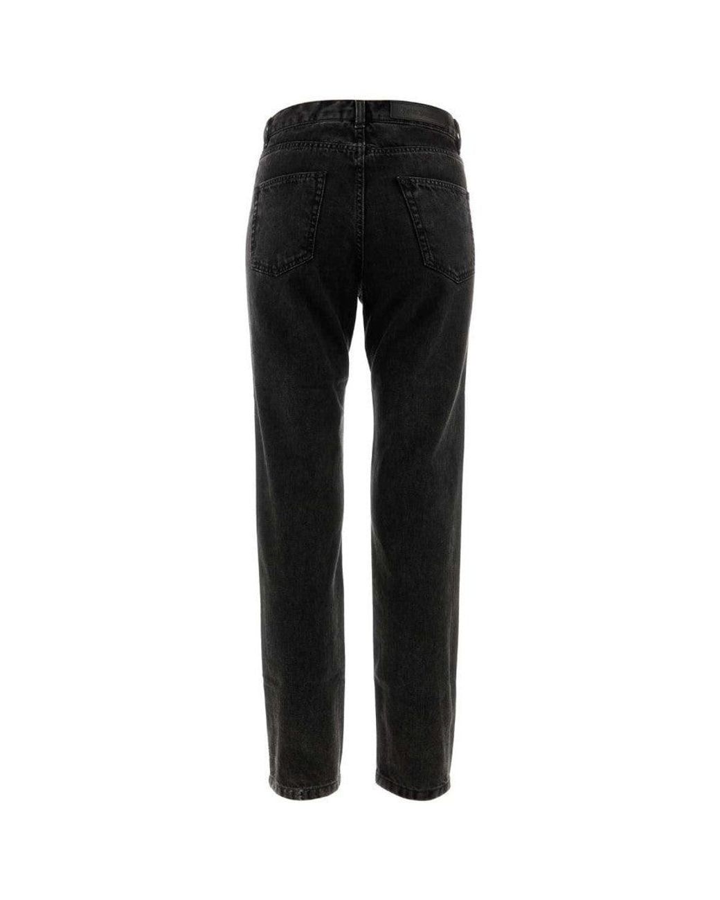 Palm Angels Black Denim Jeans