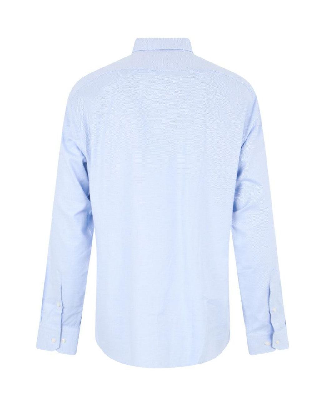 Boss Blue Light Stripes Shirt for men