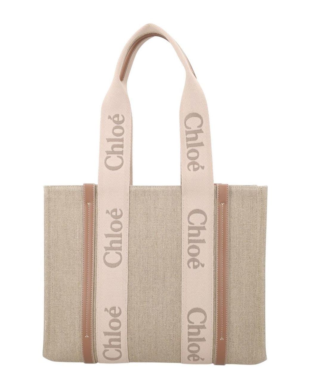Chloé Natural Woody Large Tote