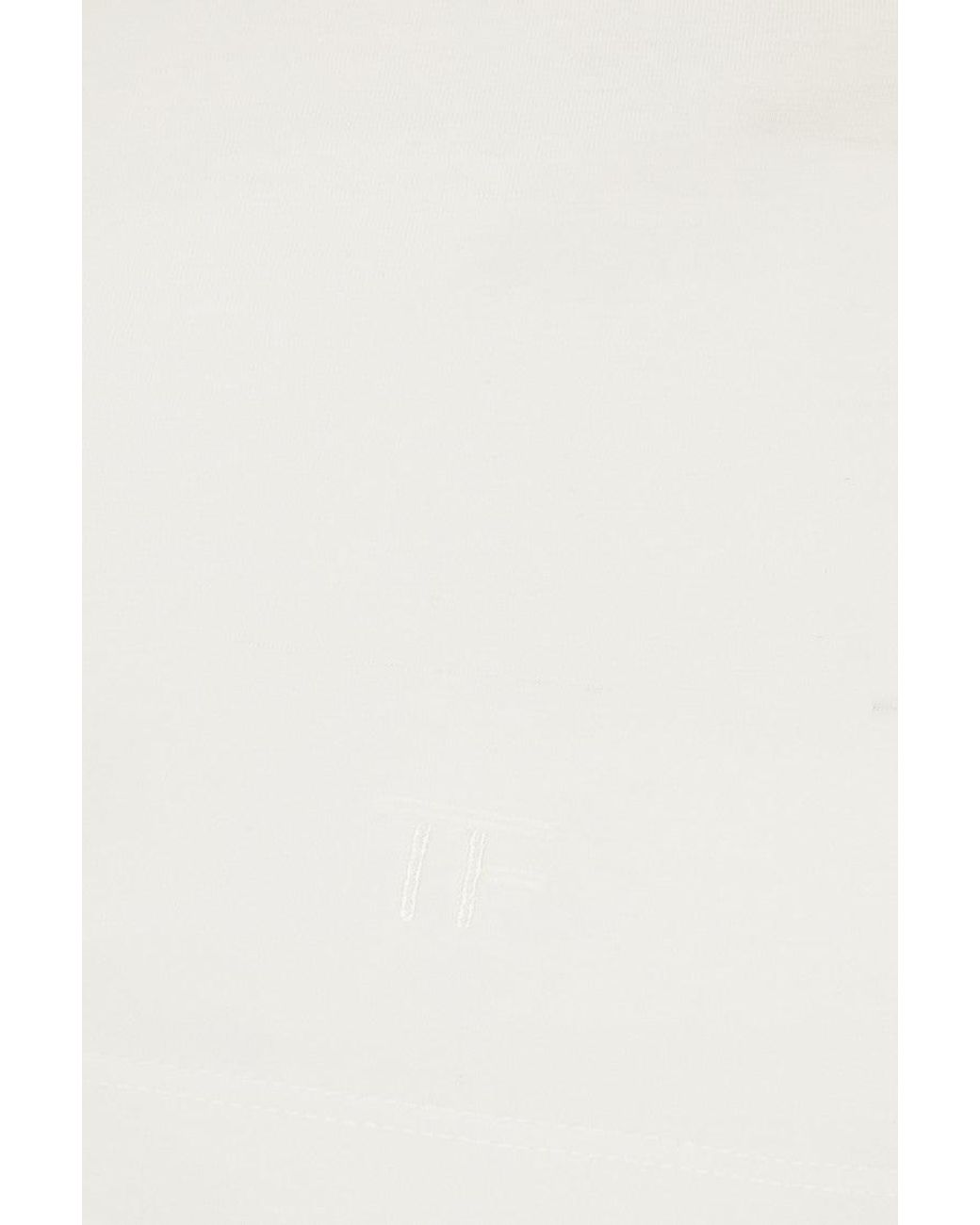 Tom Ford White Solid Crew Neck T-Shirt for men
