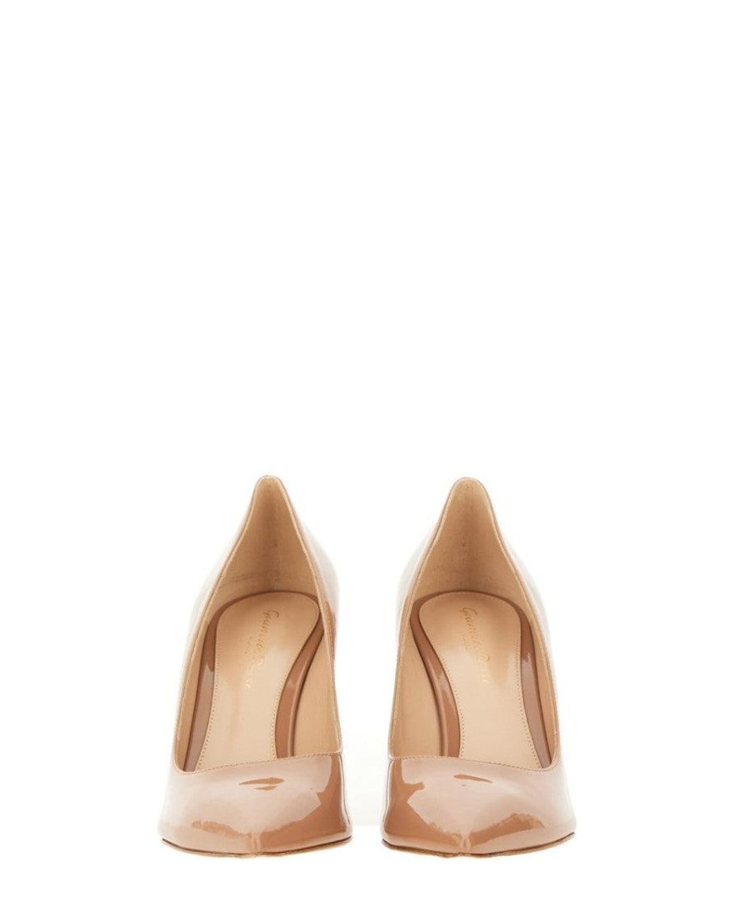 Gianvito Rossi Natural Decollete 85