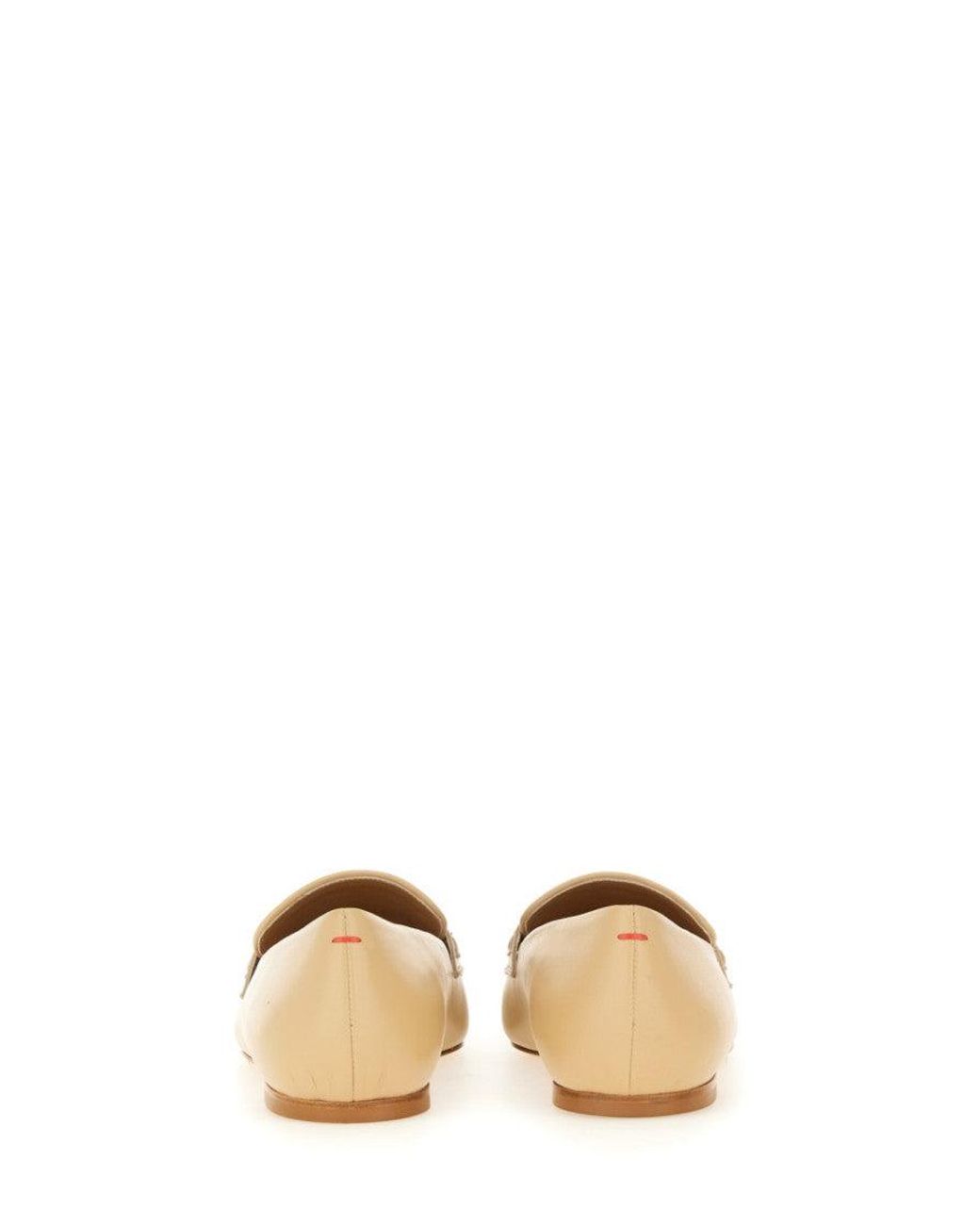 Aeyde Natural Tom" Moccasin