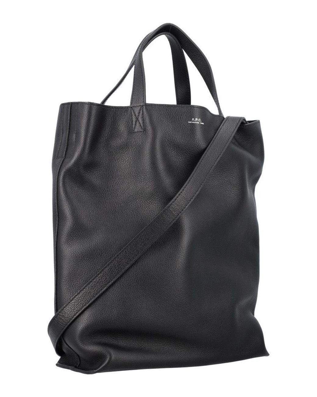 A.P.C. Black Maiko Medium Tote