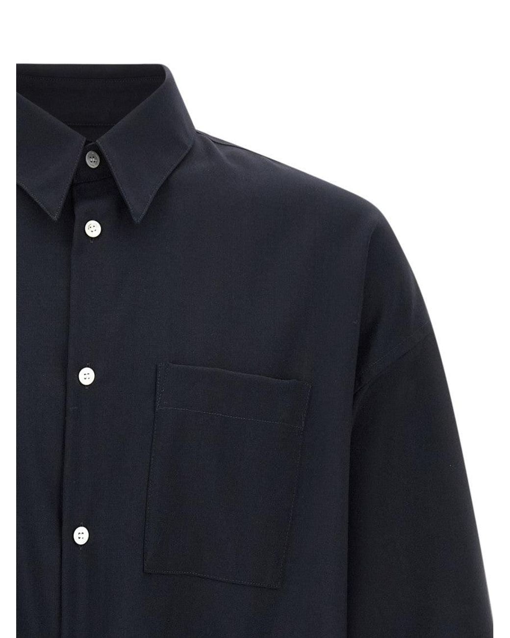 Marni Blue 'Tropical Wool' Shirt for men