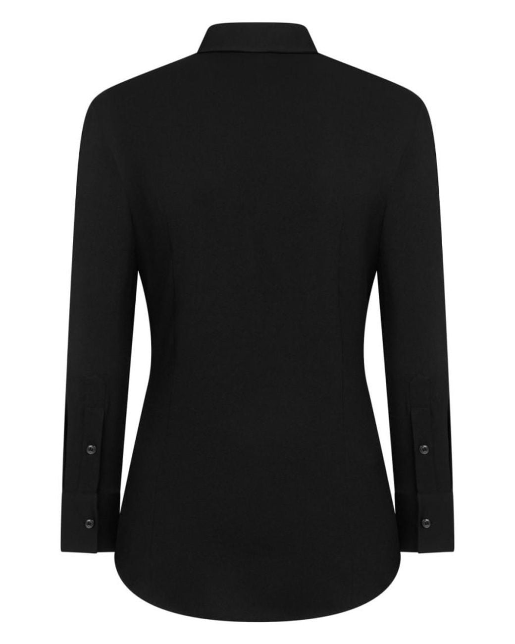 DSquared² Black Star-Appliqué Crystal-Embellished Shirt