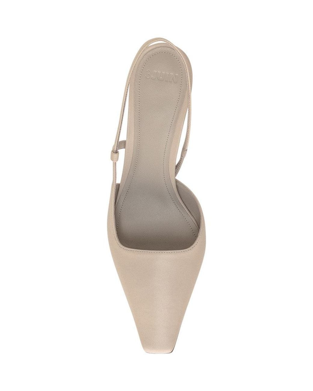 3Juin Natural Slingback Pumps