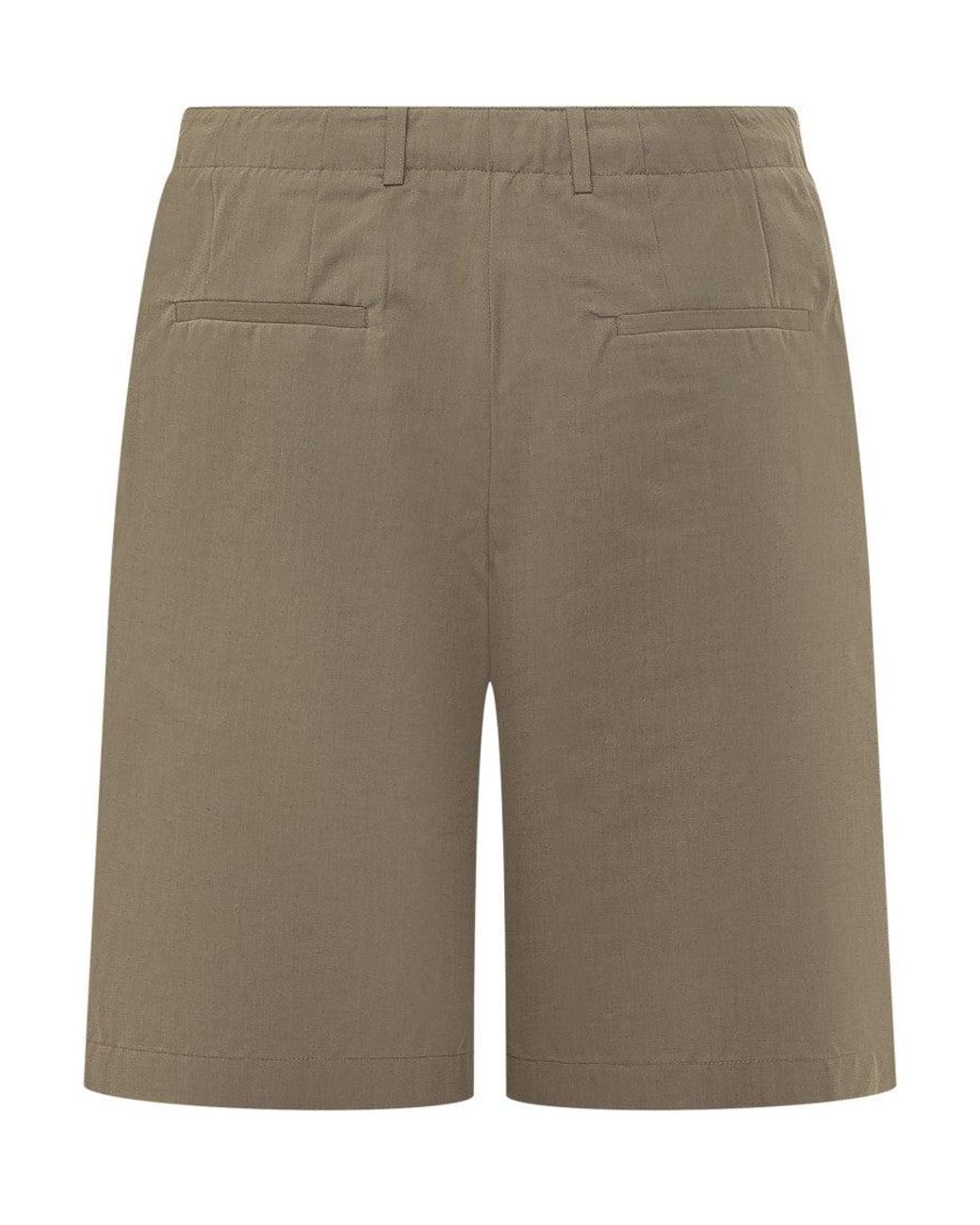 Our Legacy Gray Solid Shorts for men