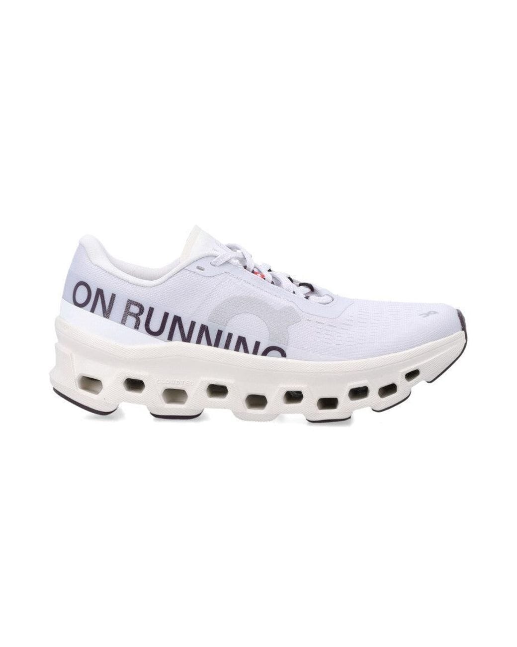On Shoes White Logo Sneakers