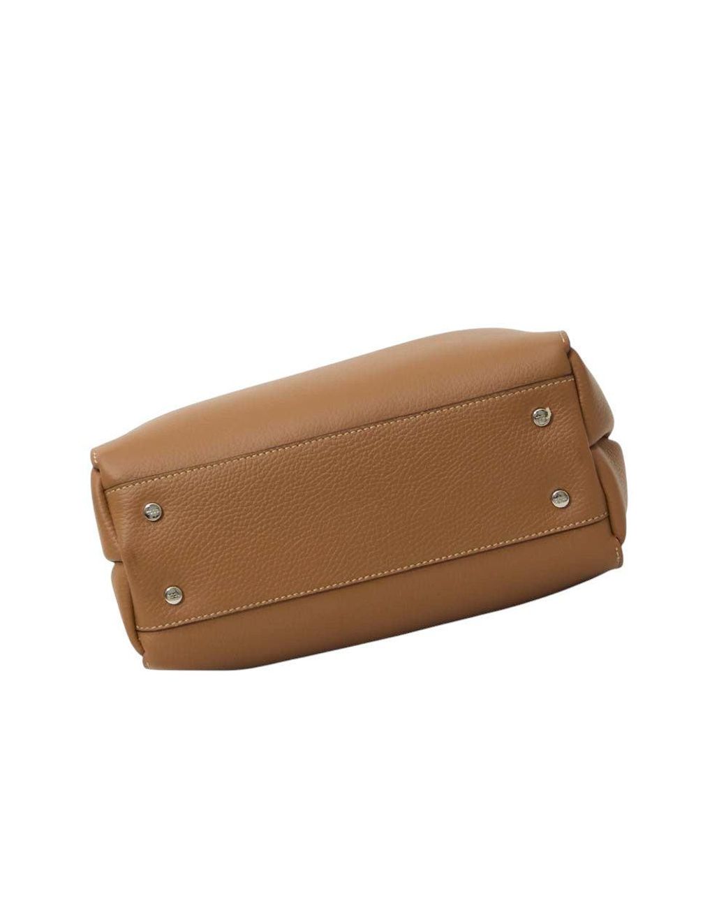 Tod's Brown T Timeless Mini Tote