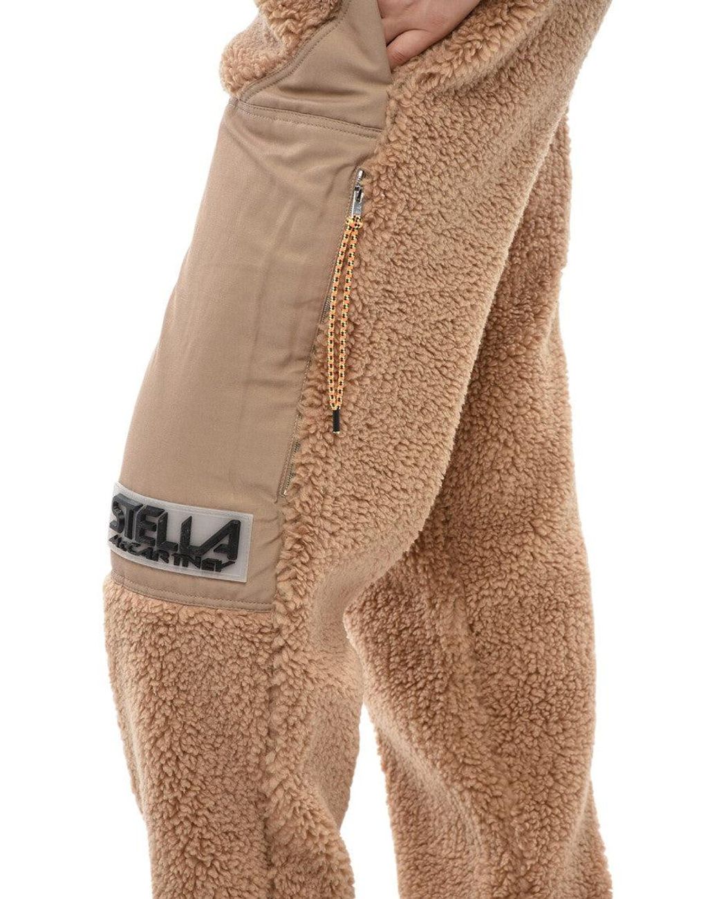 Stella McCartney Natural Relaxed Elasticated Pants