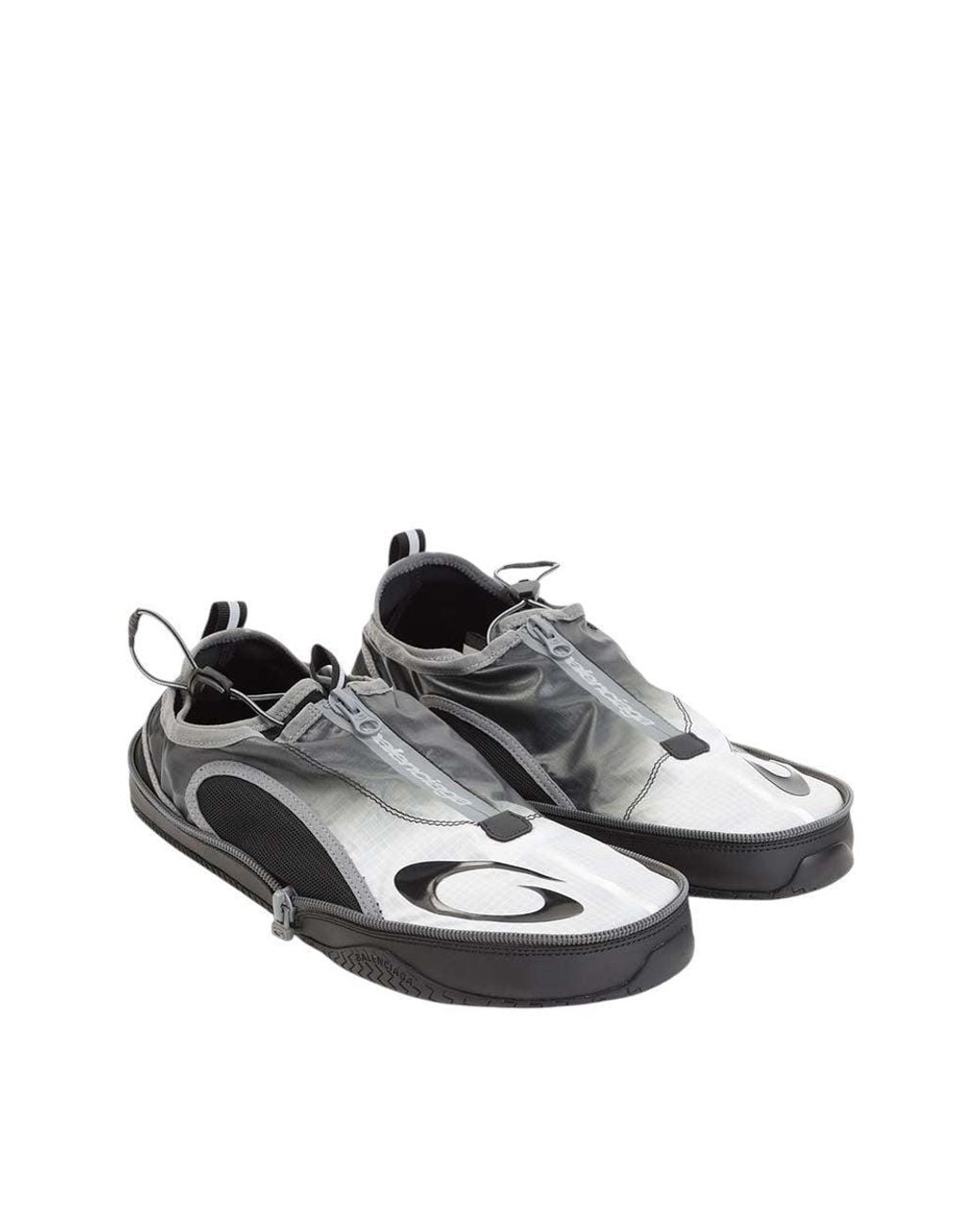 Balenciaga White Gradient Sneakers for men