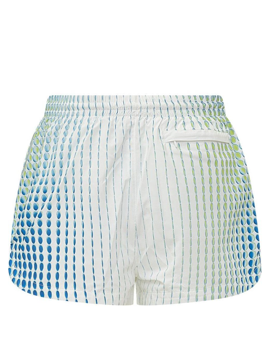 Casablanca Blue Printed Shorts