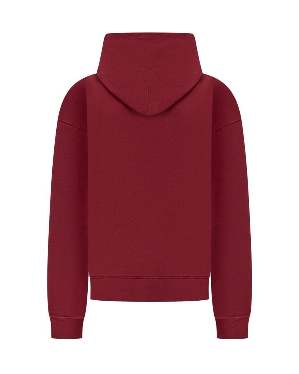 DSquared² Red Solid Hood Sweatshirt for men