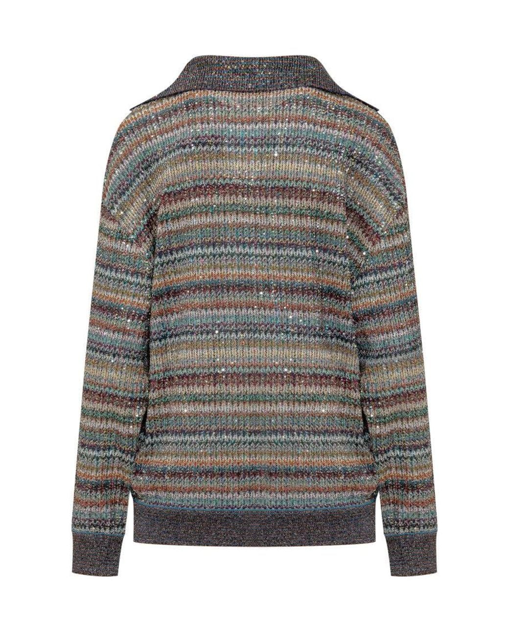 Missoni Gray Caperdoni Polo Shirt