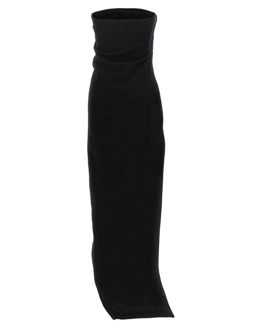 Rick Owens Black Asymmetrical Top