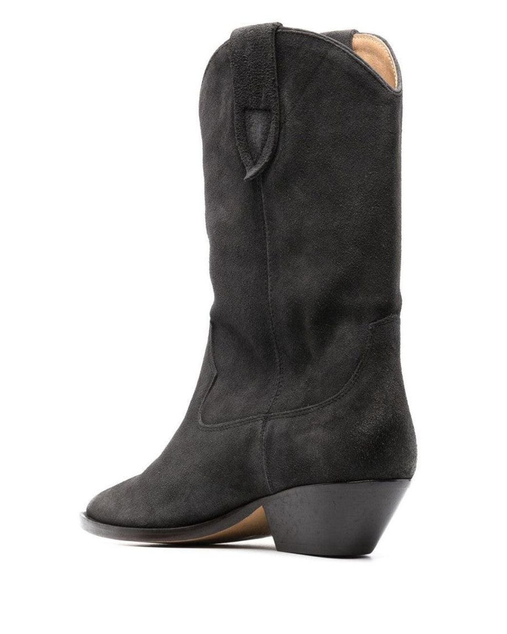 Isabel Marant Black Suede Boots