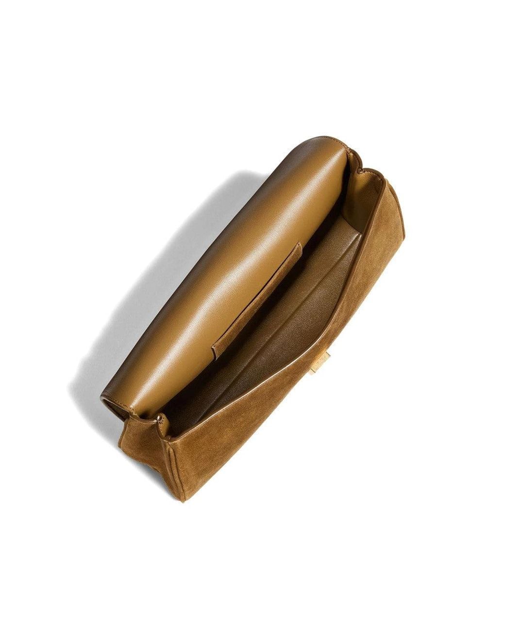 Khaite Brown Audrey Medium Clutch