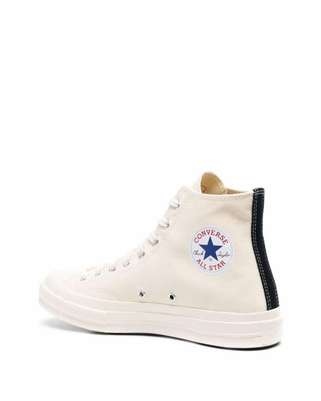 Comme des Garçons Pink Chuck Taylor High-Top Sneakers for men